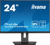 IIYAMA Monitor 24.1 cala XUB2495WSU-B5 IPS,16:10,HAS(150mm),4xUSB  - XUB2495WSU-B5 - Zdjęcie 6