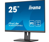 IIYAMA Monitor 25 cali XUB2595WSU-B5 IPS.PIVOT.16:10.USB.DP.HDMI.VGA.2x2W.  300(cd/m2).HAS(150mm)  - XUB2595WSU-B5 - Zdjęcie 6