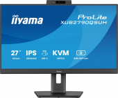 IIYAMA Monitor 27 cali XUB2790QSUH-B2 IPS,QHD,CAM,MIC,HDMI,DP,3xUSB(3.2),  100Hz,ADAPTIVE SYNC,FlickerFree,2x2W,WINDOWS HELLO  - XUB2790QSUH-B2 - Zdjęcie 1