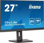 IIYAMA Monitor 27 cali XUB2792HSC-B5 IPS,FHD,USB-C,HDMI,DP,USB3.0,HAS(150mm)  - XUB2792HSC-B5 - Zdjęcie 2