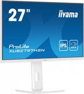 IIYAMA Monitor 27 cali XUB2797HSN-W2 IPS,FHD,USB-C Dock,HAS,300cd,1ms,sRGB99%,100Hz,HDMI,DP-out,USBx4,RJ45,2x2W/5y/  - XUB2797HSN-W2 - Zdjęcie 9