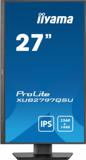 IIYAMA Monitor 27 cali XUB2797QSN-B2 IPS,QHD,USB-c Dock,HDMI  - XUB2797QSN-B2 - Zdjęcie 6