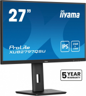 IIYAMA Monitor 27 cali XUB2797QSN-B2 IPS,QHD,USB-c Dock,HDMI  - XUB2797QSN-B2 - Zdjęcie 7