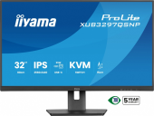 IIYAMA Monitor 32 cale XUB3297QSNP-B1 IPS,QHD,USB-C DOCK (95W), USB HUB 4x, KVM,  RJ45, GW 5 LAT  - XUB3297QSNP-B1 - Zdjęcie 12