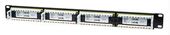 INTELLINET Patch panel 19 cali 24 porty UTP kat.6 czarny  - 520959 - Zdjęcie 1
