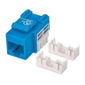 INTELLINET Moduł Keystone Cat6 UTP RJ45 zaciskany niebieski - 210737 - Zdjęcie 1