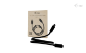 I-TEC Kabel USB-C TB5 1.8m, czarny - C31CHRGCBL180CM - Zdjęcie 7