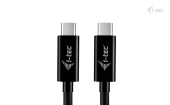 I-TEC Kabel USB-C TB5 1.8m, czarny - C31CHRGCBL180CM - Zdjęcie 8