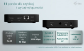I-TEC Stacja dokująca USB-C 2x HDMI Dock PD + Ładowarka 100W  - C31DUALHDMIDPD100 - Zdjęcie 11