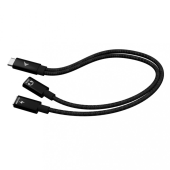 I-TEC Kabel rozdzielający USB-C Audio/Data Power Delivery 100W - C31DUALSPLITTERCBLPD - Zdjęcie 1