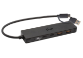 I-TEC Hub USB-A/USB-C Metal 2x USB 3.0 + 2x USB-C (10 Gbps) - C31HUBMETAL2A2C - Zdjęcie 1