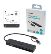 I-TEC Hub USB-A/USB-C Metal 2x USB 3.0 + 2x USB-C (10 Gbps) - C31HUBMETAL2A2C - Zdjęcie 9