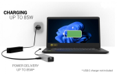I-TEC HUB USB-C Charging Metal 5 port with USB-C video 8K + Power Delivery 85W  - C31HUBMETAL8KPDPRO - Zdjęcie 7