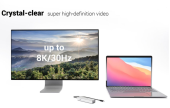 I-TEC HUB USB-C Charging Metal 5 port with USB-C video 8K + Power Delivery 85W  - C31HUBMETAL8KPDPRO - Zdjęcie 8