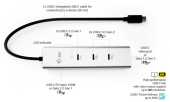 I-TEC HUB USB-C Charging Metal 5 port with USB-C video 8K + Power Delivery 85W  - C31HUBMETAL8KPDPRO - Zdjęcie 10