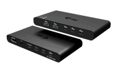I-TEC Stacja dokująca KVM Docking Station HDMI 2 Hosts Power Delivery 2x 100W  - C31KVMHDMIDOCKPD - Zdjęcie 1