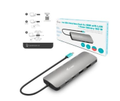 I-TEC Stacja dokująca USB-C Metal Nano 2x HDMI Display + Power Delivery 100W  - C31NANOHDM2DOCPD - Zdjęcie 5