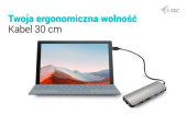 I-TEC Stacja dokująca USB-C Metal Nano 2x HDMI Display + Power Delivery 100W  - C31NANOHDM2DOCPD - Zdjęcie 8