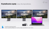 I-TEC Stacja dokująca USB-C DP Dual HDMI Power Delivery 100W  - C31TRIPLEVIDEODPPRO - Zdjęcie 10
