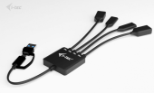 I-TEC HUB USB-C/USB-A Cable 4 port (2x USB-C 2x USB-A)  - CACBLHUB2A2C - Zdjęcie 8