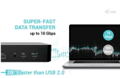 I-TEC Stacja dokująca Universal Intelligent Dual Display Docking Station Power  Delivery 100W  - CAINTGDUAL4KDOCPD - Zdjęcie 3