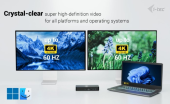 I-TEC Stacja dokująca Universal Intelligent Dual Display Docking Station Power  Delivery 100W  - CAINTGDUAL4KDOCPD - Zdjęcie 6