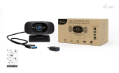 I-TEC Kamera internetowa SOLOMON 200 1080p Business Webcam AF Dual MIC Echo Cancellation - CAMSOLOMONF200 - Zdjęcie 5