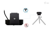 I-TEC Kamera internetowa SOLOMON 200 1080p Business Webcam AF Dual MIC Echo Cancellation - CAMSOLOMONF200 - Zdjęcie 10