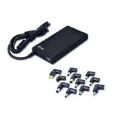 I-TEC Ultra Slim Uniwersalny zasilacz sieciowy 90W 1x USB typ A i 10 konektorów - SLPA90W - Zdjęcie 1