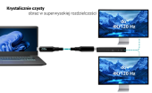 I-TEC Kabel Thunderbolt 4/USB4 Class Pro Cable 240W 2x 4K/120Hz 40Gbps LCD 150 cm - TB4CBL150CMPRO - Zdjęcie 6