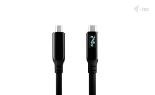 I-TEC Kabel Thunderbolt 4/USB4 Class Pro Cable 240W 2x 4K/120Hz 40Gbps LCD 150 cm - TB4CBL150CMPRO - Zdjęcie 9