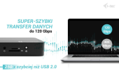 I-TEC Stacja dokująca Thunderbolt 5 Triple Display Docking Station M.2 slot 6xUSB 2.5 GLAN PD 140W - TB5TRIPLEDOCKM2PD - Zdjęcie 5