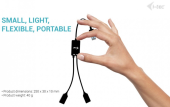 I-TEC HUB USB-A Cable 2 port (2x USB-A)  - U3CBLHUB2A - Zdjęcie 4