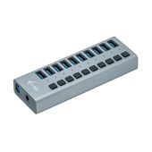 I-TEC Hub USB3.0 z ładowaniem, 10 portów - U3CHARGEHUB10 - Zdjęcie 1