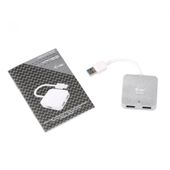 I-TEC USB 3.0 Metal Passive HUB 4 Porty bez zasilacza do Notebooka Ultrabooka Tablet PC Obsługa Windows i Mac OS - U3HUBMETAL402 - Zdjęcie 4