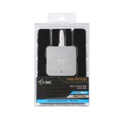 I-TEC USB 3.0 Metal Passive HUB 4 Porty bez zasilacza do Notebooka Ultrabooka Tablet PC Obsługa Windows i Mac OS - U3HUBMETAL402 - Zdjęcie 5