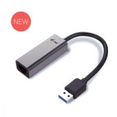 I-TEC USB 3.0 adapter Metal Gigabit Ethernet, 1x USB 3.0 do RJ45 10/100/1000 Mbps - U3METALGLAN - Zdjęcie 1