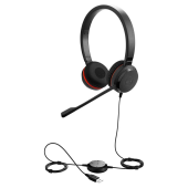 Słuchawki Jabra Evolve 20SE Stereo MS USB-C  - 4999-823-389 - Zdjęcie 3