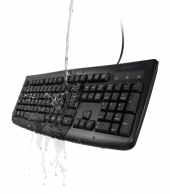 KENSINGTON Klawiatura Pro Fit Washable Keyboard Wired Nordics  - K64407PN - Zdjęcie 3