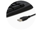 KENSINGTON Klawiatura Pro Fit Washable Keyboard Wired NL  - K64407WW - Zdjęcie 4