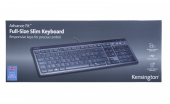 KENSINGTON Klawiatura Advance Fit Full Size Wired Slim FR  - K72357FR - Zdjęcie 3