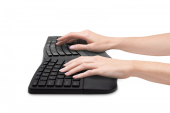 KENSINGTON Klawiatura ProFit Ergo Wireless Keyboard Nordics  - K75401PN - Zdjęcie 5