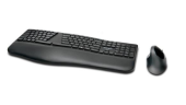KENSINGTON Zestaw bezprzewodowy klawiatura + mysz Pro Fit Ergo US International  - K75406WW - Zdjęcie 10