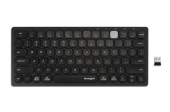 KENSINGTON Klawiatura bezprzewodowa kompaktowa Multi device Dual UK - K75502UK - Zdjęcie 1