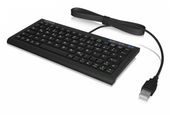 KEYSONIC Klawiatura Mini ACK-3400U (US) Layout US, SoftSkin USB - ACK-3400U (US) - Zdjęcie 1