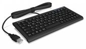 KEYSONIC Klawiatura Mini ACK-3400U (US) Layout US, SoftSkin USB - ACK-3400U (US) - Zdjęcie 2