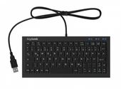 KEYSONIC Klawiatura Mini ACK-3400U (US) Layout US, SoftSkin USB - ACK-3400U (US) - Zdjęcie 3