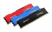 KINGSTON Pamięć DDR3 Fury Beast 8GB (2*4GB)/1600 CL10 czerwona - KF316C10BRK2/8 - Zdjęcie 5