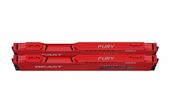 KINGSTON Pamięć DDR3 Fury Beast 8GB (2*4GB)/1600 CL10 czerwona - KF316C10BRK2/8 - Zdjęcie 9