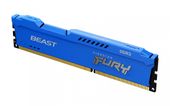 KINGSTON Pamięć DDR3 Fury Beast  4GB (1*4GB)/1866  CL10 niebieska - KF318C10B/4 - Zdjęcie 5